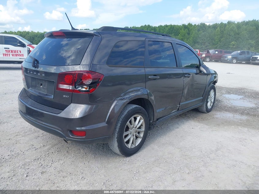 Vin: 3c4pdcbg9gt203240, lot: 46203747, dodge journey sxt 20164