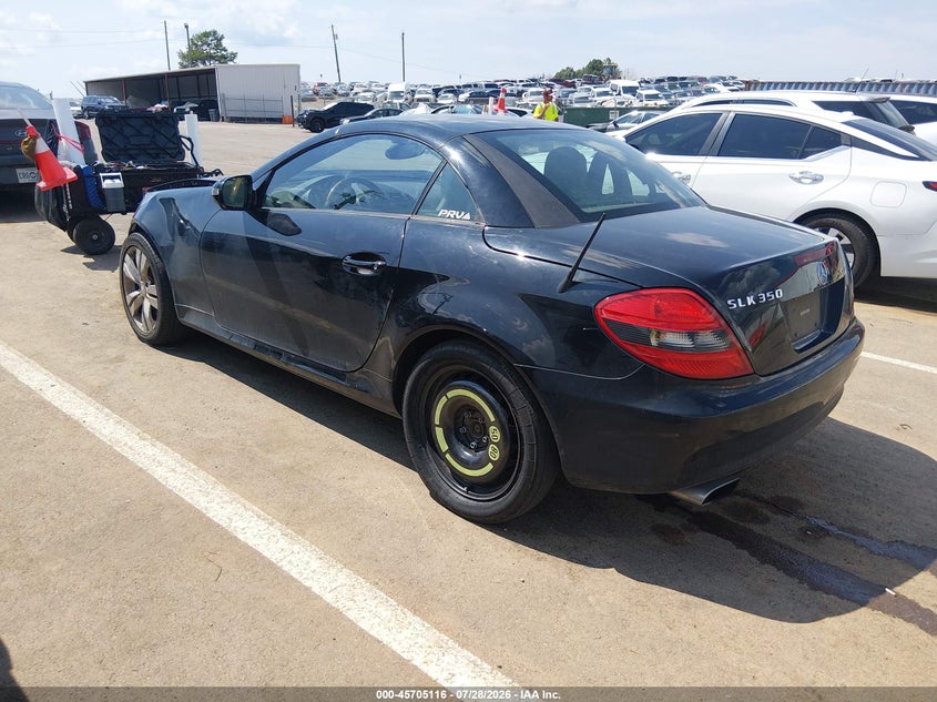 2010 MERCEDES-BENZ SLK 350 auction photo 3