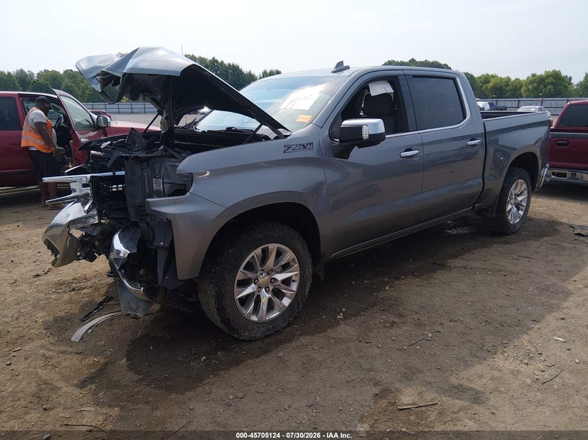 Vin: 1gcuyged7mz423335, lot: 46203780, chevrolet silverado 1500 4wd  short bed ltz 20212