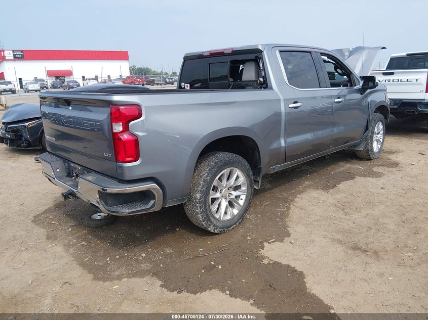 Vin: 1gcuyged7mz423335, lot: 46203780, chevrolet silverado 1500 4wd  short bed ltz 20214