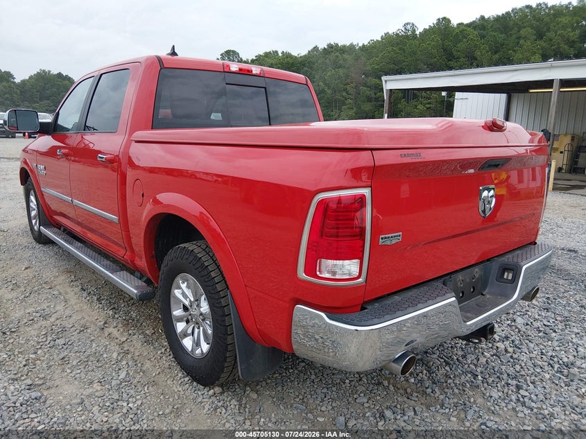 Vin: 1c6rr6nt8fs622580, lot: 46203786, ram 1500 laramie 20153