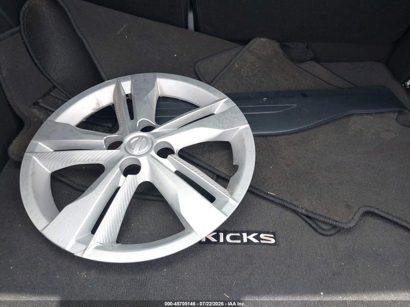 NISSAN KICKS PLAY 2025 VIN 3N1CP5BV0SL493220