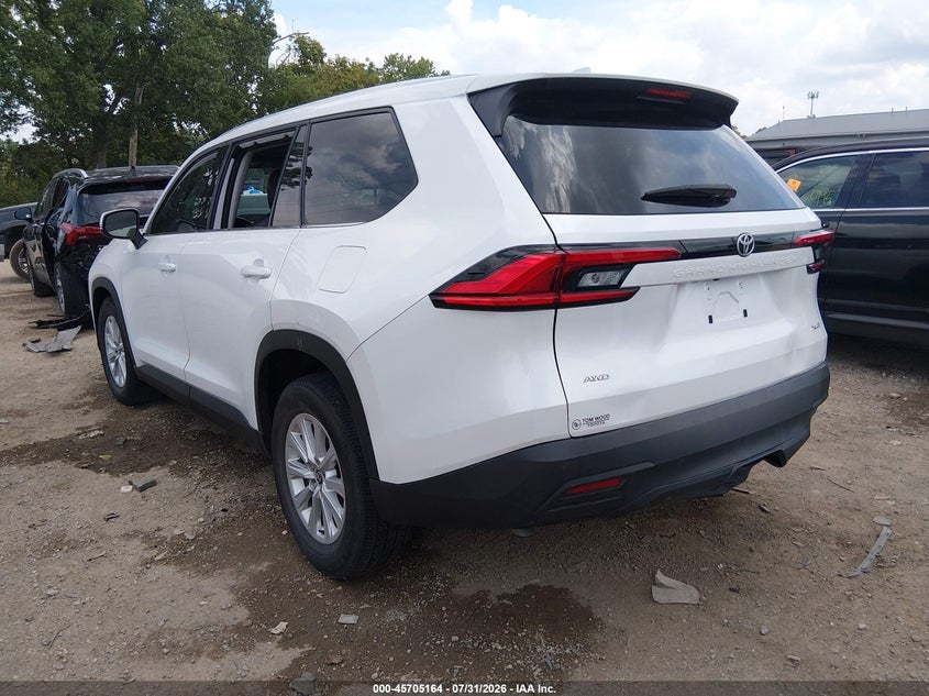 Vin: 5tdaaab57rs016125, lot: 46203820, toyota grand highlander xle 20243