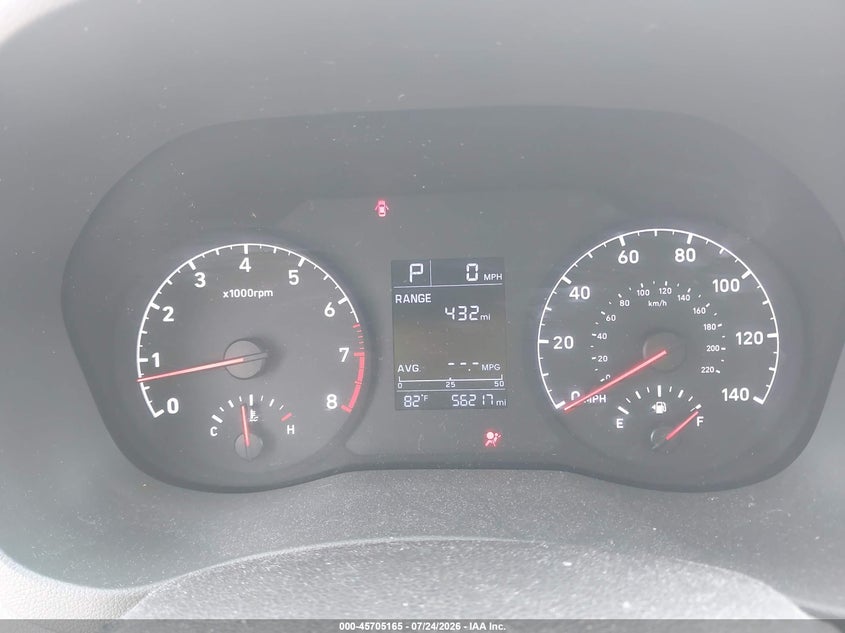 2022 HYUNDAI ACCENT SEDAN 1.6L I-4 DI, DOHC, VVT, 120HP
