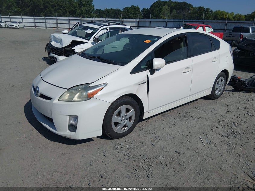 2010 TOYOTA PRIUS auction photo 2