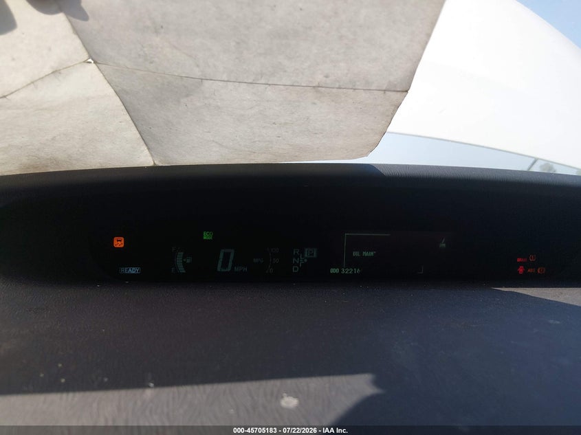 2010 TOYOTA PRIUS auction photo 7