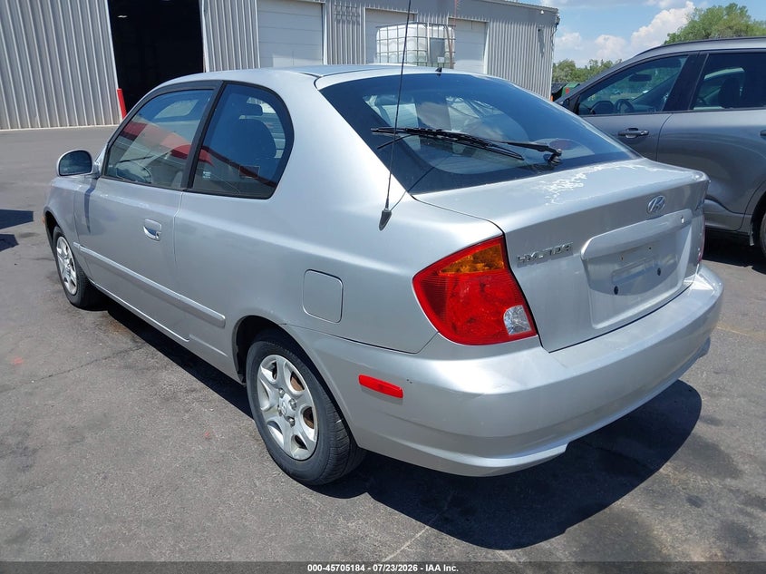 2005 HYUNDAI ACCENT auction photo 3
