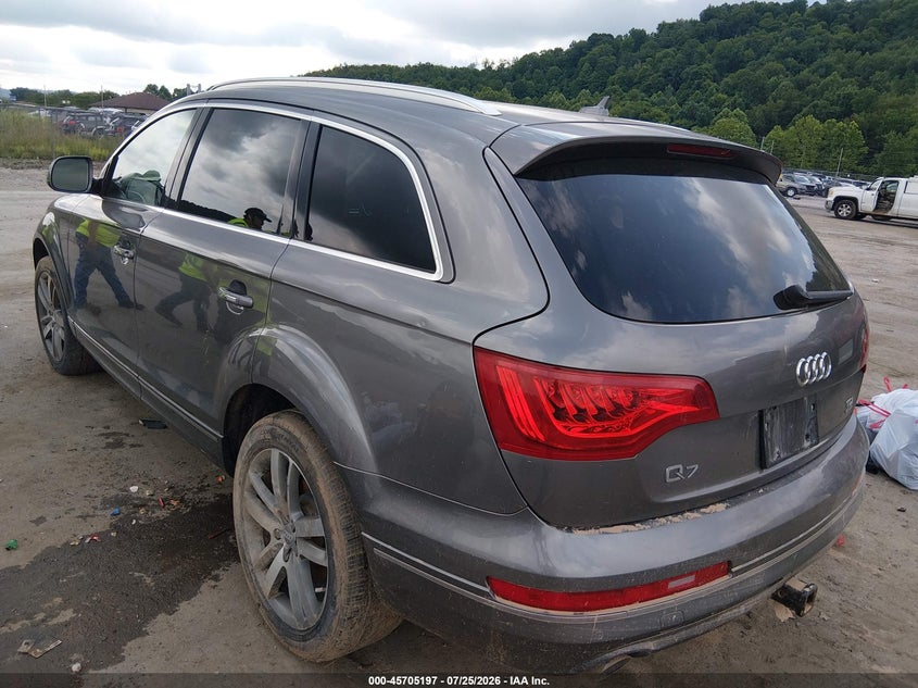 Vin: wa1lmafe9cd001732, lot: 46203853, audi q7 3.0 tdi premium 20123