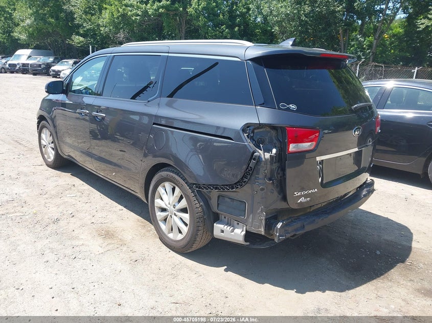 Vin: kndmc5c12f6020895, lot: 46203854, kia sedona ex 20153