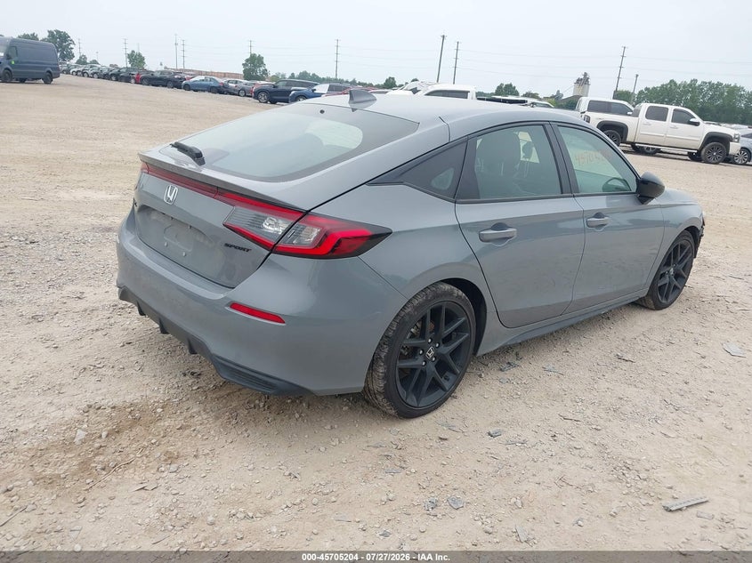 Vin: 19xfl2h83te014297, lot: 46203860, honda civic sport 20264