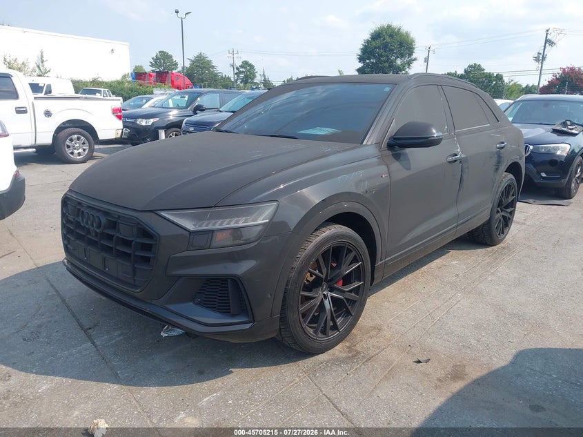 Vin: wa1evaf13md013797, lot: 46203871, audi q8 premium plus 55 tfsi quattro tiptronic 20212