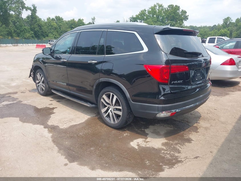 Vin: 5fnyf6h00gb056959, lot: 46203887, honda pilot elite 20163