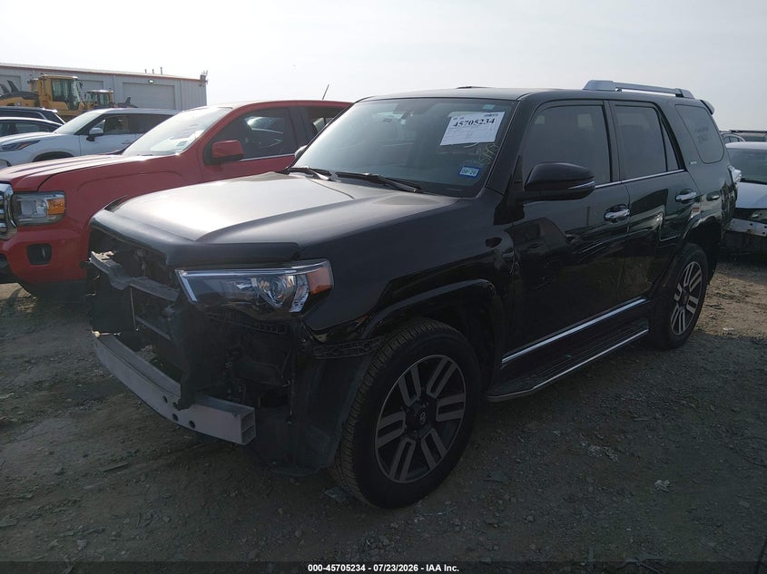 Vin: jtebu5jr5k5665193, lot: 46203890, toyota 4runner limited 20192