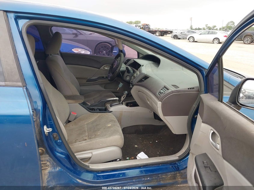2012 HONDA CIVIC auction photo 5
