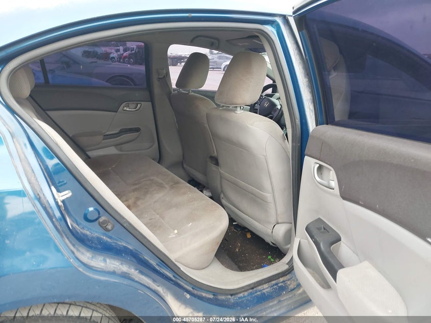 2012 HONDA CIVIC auction photo 8