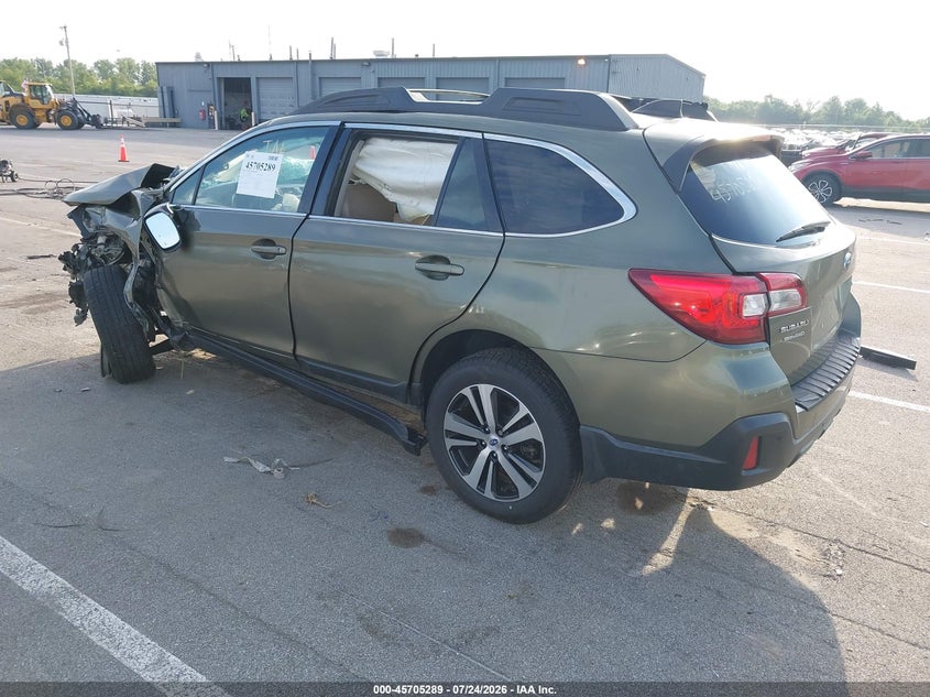 Vin: 4s4bsanc4j3387921, lot: 46203945, subaru outback 2.5i limited 20183