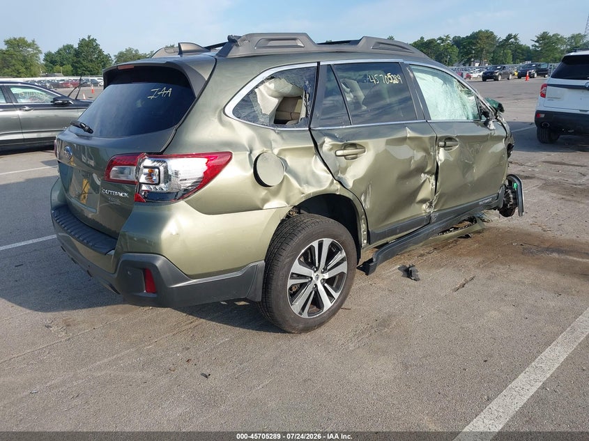 Vin: 4s4bsanc4j3387921, lot: 46203945, subaru outback 2.5i limited 20184