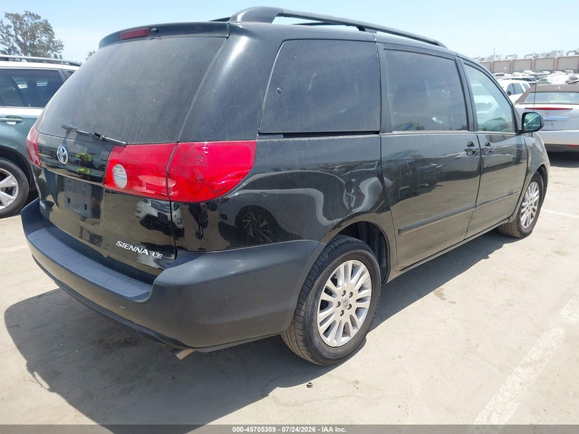Vin: 5tdkk4cc4as318203, lot: 46203965, toyota sienna le 20104