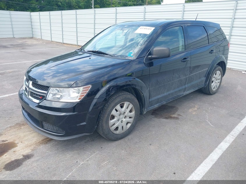Vin: 3c4pdcab0et218339, lot: 46203975, dodge journey american value pkg 20142