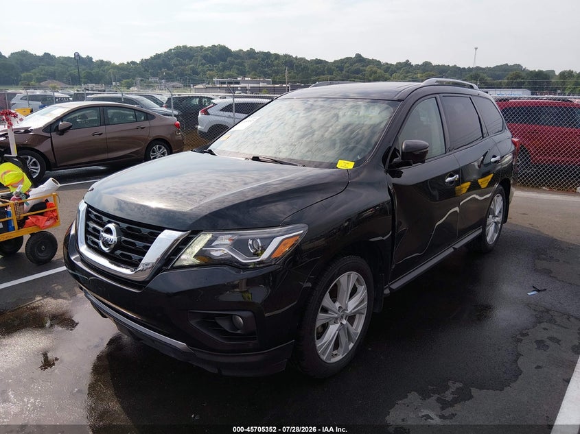 Vin: 5n1dr2mm2kc593521, lot: 46204008, nissan pathfinder sl 20192