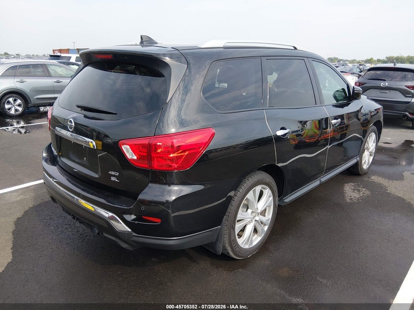 Vin: 5n1dr2mm2kc593521, lot: 46204008, nissan pathfinder sl 20194