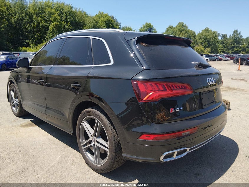 Vin: wa1a4afy5j2009031, lot: 46204016, audi sq5 3.0t premium plus 20183