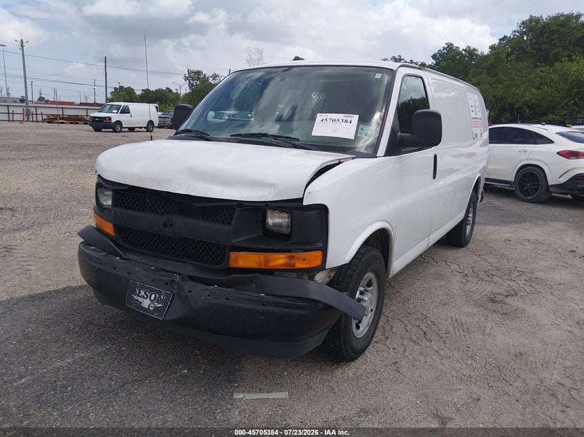 Vin: 1gcwgaff2h1111436, lot: 46204040, chevrolet express 2500 work van 20172