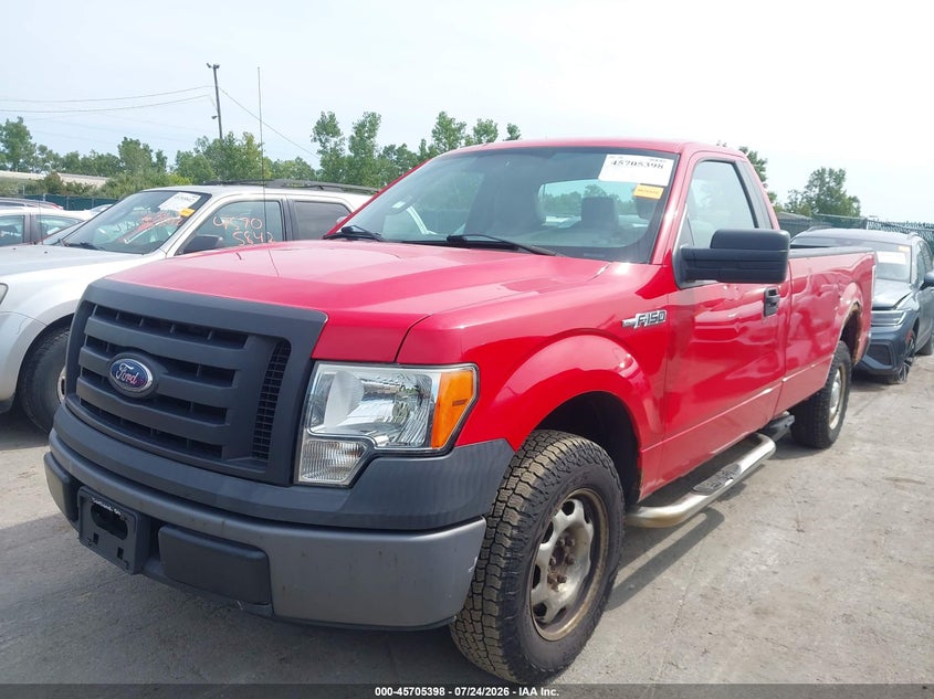 Vin: 1ftmf1cm0bkd18311, lot: 46204054, ford f-150 xl 20112