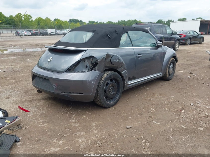 Vin: 3vw507at4fm818342, lot: 46204061, volkswagen beetle 1.8t 20154