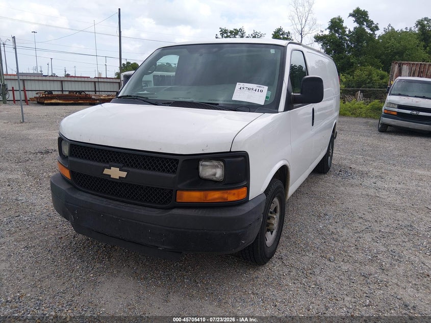 Vin: 1gcwgfca7d1184446, lot: 46204066, chevrolet express 2500 work van 20132