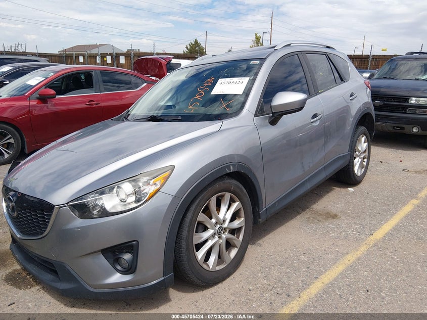 Vin: jm3ke4dy6e0385550, lot: 46204080, mazda cx-5 grand touring 20142