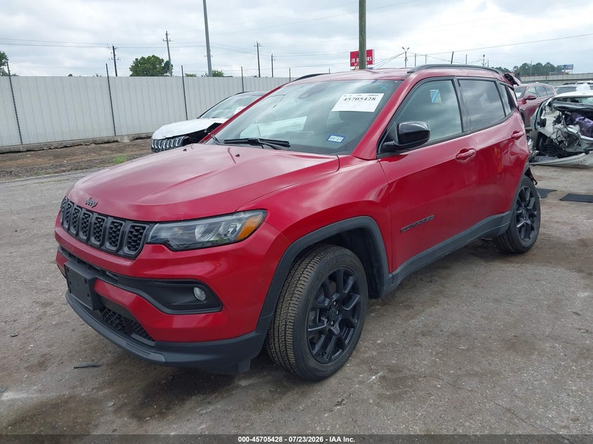Vin: 3c4njdbn1st568234, lot: 46204084, jeep compass latitude 4x4 20252