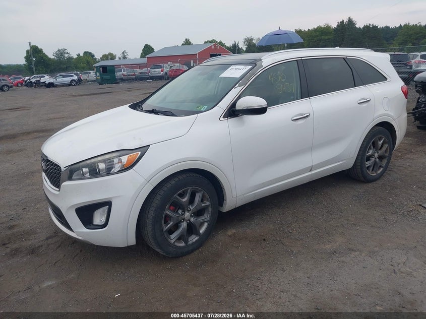 Vin: 5xypk4a54gg047966, lot: 46204093, kia sorento 3.3l sx 20162