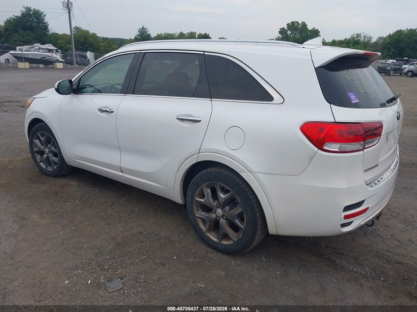 Vin: 5xypk4a54gg047966, lot: 46204093, kia sorento 3.3l sx 20163