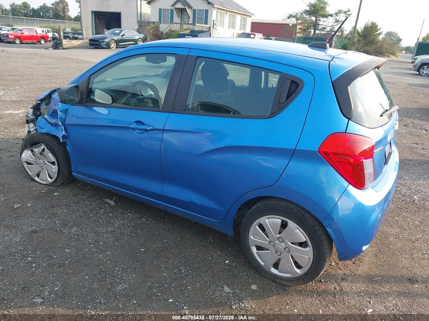 Vin: kl8cb6sa7hc743807, lot: 46204094, chevrolet spark ls cvt 20173