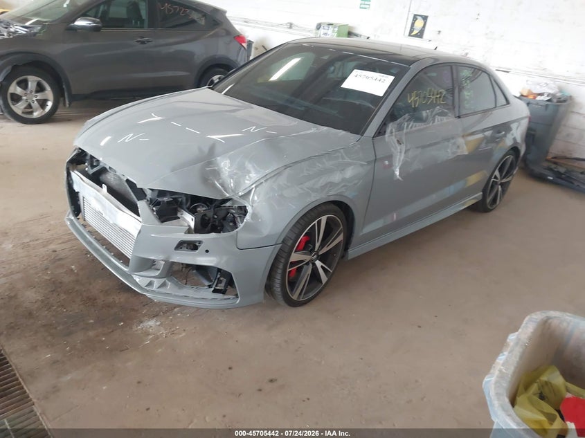 Vin: wuabwgff9la901817, lot: 46204098, audi rs 3 tfsi quattro s tronic 20202