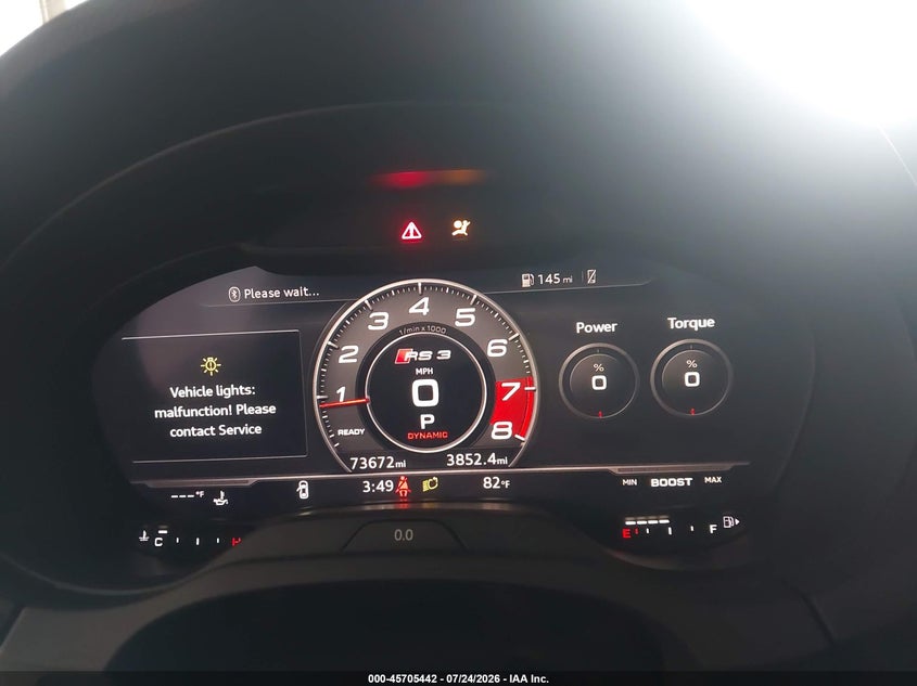 AUDI RS 3 2020 VIN WUABWGFF9LA901817