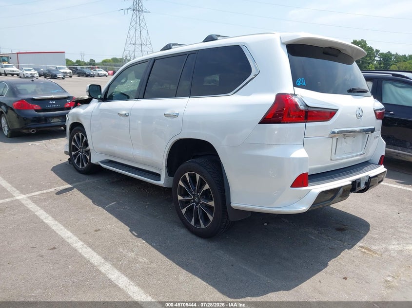 Vin: jtjdy7ax9m4347191, lot: 46204100, lexus lx 570 three-row 20213