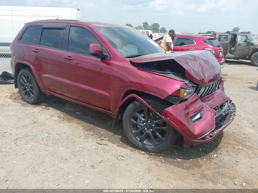 2019 Jeep Grand Cherokee Altitude 4X2, Front, IAAI, VIN 1C4RJEAG8KC731905