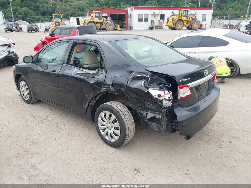 Vin: 2t1bu4ee2cc898863, lot: 46204117, toyota corolla le 20123