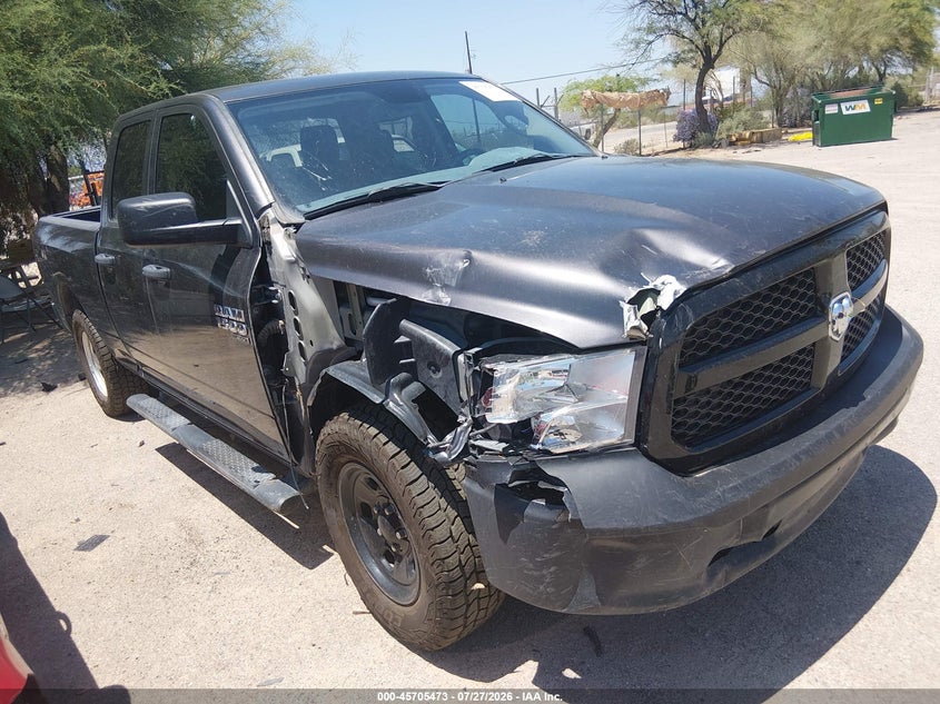 Vin: 1c6rr6fgxls121705, lot: 46204129, ram 1500 classic tradesman  4x2 6'4 box 2020 img_1