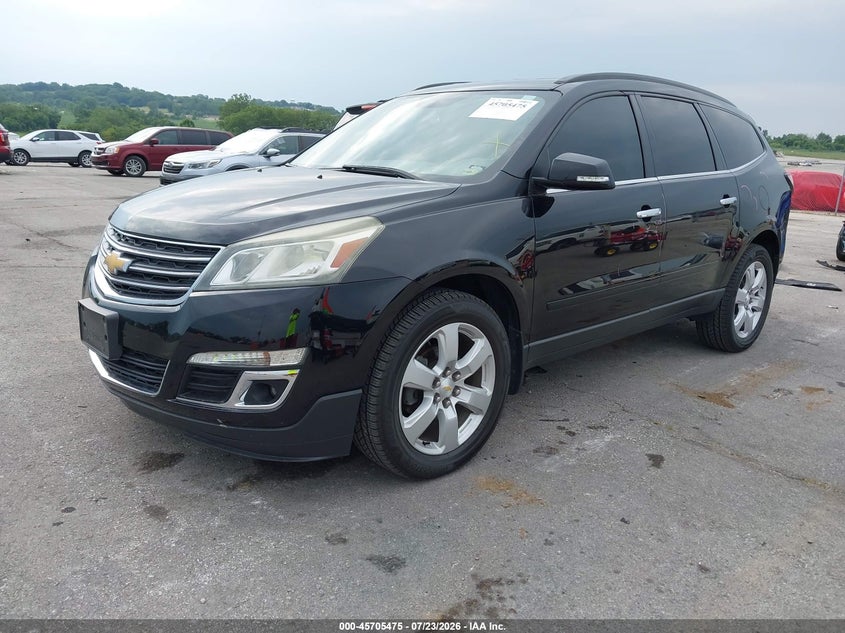 Vin: 1gnkvgkd6gj123249, lot: 46204131, chevrolet traverse lt 20162