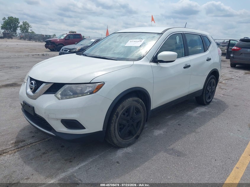 2016 NISSAN ROGUE auction photo 2