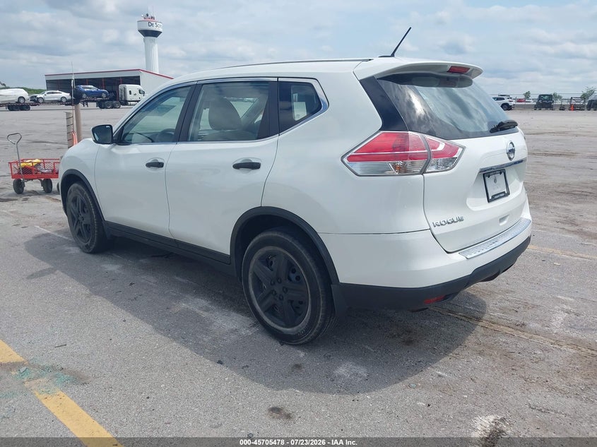 2016 NISSAN ROGUE auction photo 3