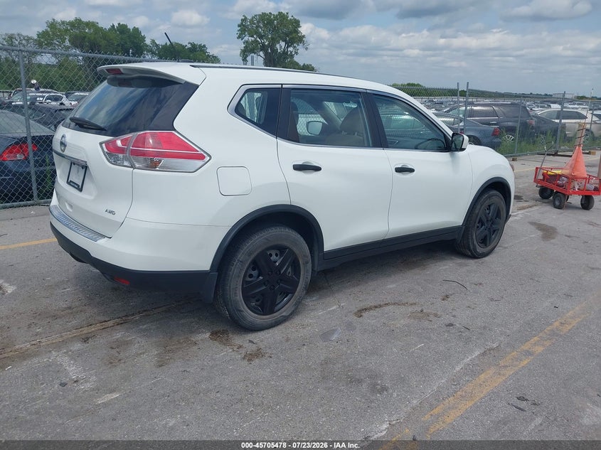 2016 NISSAN ROGUE auction photo 4