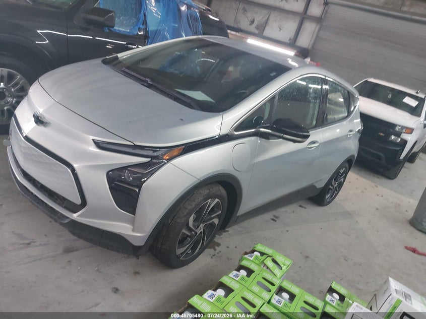 Vin: 1g1fx6s01p4191929, lot: 46204136, chevrolet bolt ev fwd 2lt 20232