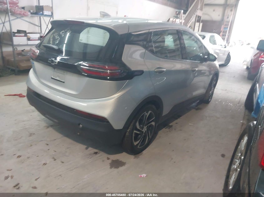 Vin: 1g1fx6s01p4191929, lot: 46204136, chevrolet bolt ev fwd 2lt 20234