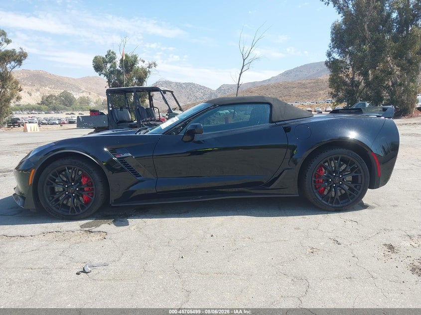 CHEVROLET CORVETTE 2016 VIN 1G1YU3D62G5600788