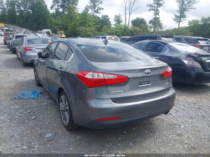 Vin: knafz4a88g5571807, lot: 46204167, kia forte ex 20163
