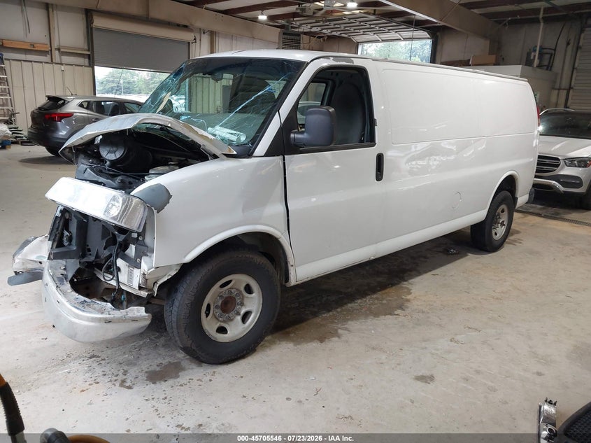 Vin: 1gczggaaxa1183101, lot: 46204202, chevrolet express 2500 work van 20102